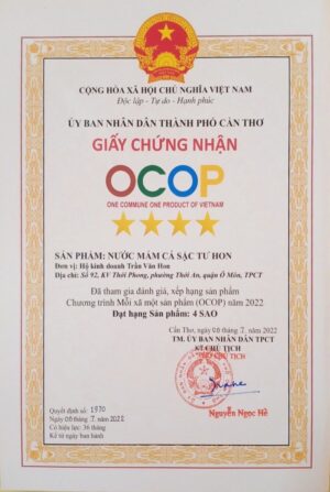 Nước mắm Tu Hon